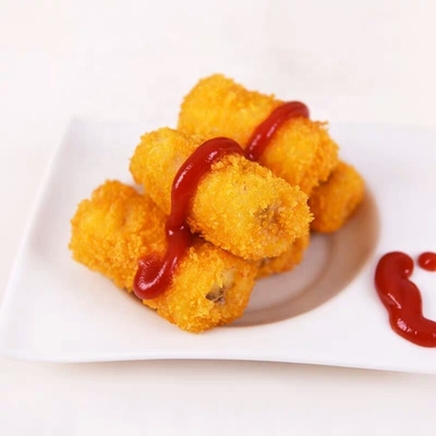 ভাজা খাবার হলুদ জাপানি Panko পাউরুটি crumbs আবরণ ময়দা