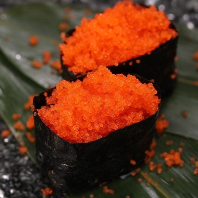 Masago Tobiko Capelin Fish Roe sushi flying fish roe Frozen Capelin
