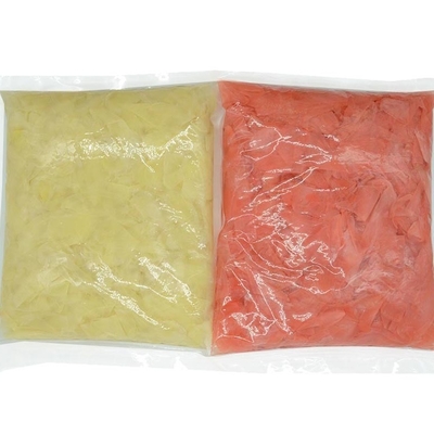 সুশি পণ্যের জন্য ISO Haccp 1kg 9.08kg আচারযুক্ত সুশি আদা