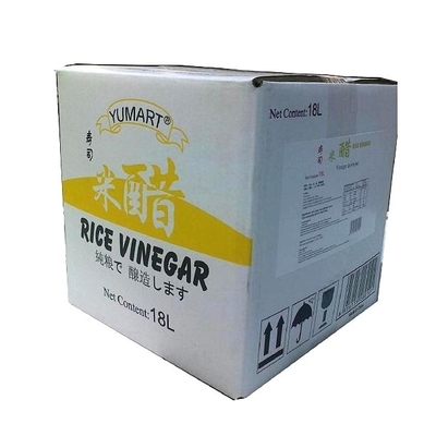 কাচের বোতলে 500ml নরম ব্যারেলে প্রাকৃতিক গাঁজন সুশি রাইস ভিনেগার 18L