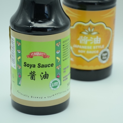 সুপারমার্কেটের জন্য 250ml চাইনিজ স্টাইল জেড ব্রিজ সয়া সস লাইট ডার্ক