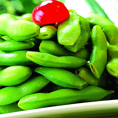 IQF খোসা ছাড়ানো Edamame Beans কার্নেল হিমায়িত সবুজ সয়াবিন শুঁটি সহ