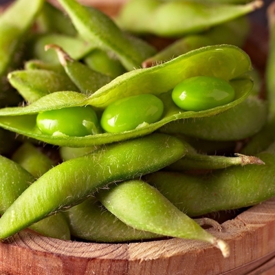 IQF খোসা ছাড়ানো Edamame Beans কার্নেল হিমায়িত সবুজ সয়াবিন শুঁটি সহ