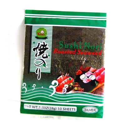 Nori Sushi Laver Haccp রোস্টেড শেওলা সুস্বাদু খাবার 280g